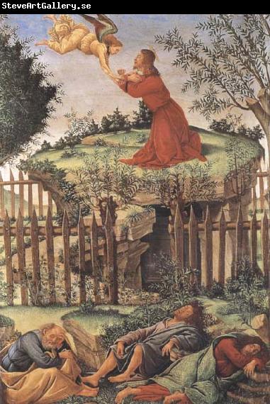 Sandro Botticelli Prayer in the Garden